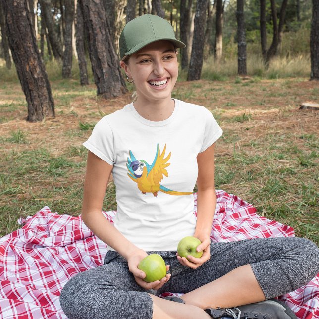 Flying Parrot-T - Shirt (Von Creator hochgeladen)