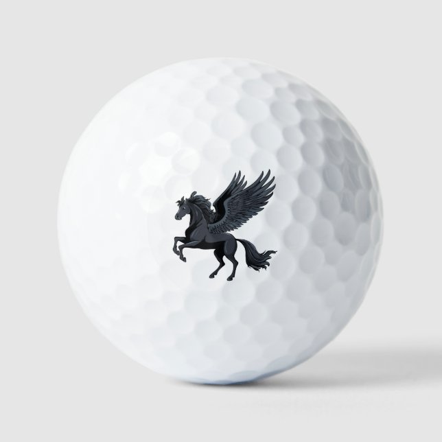 Flying pegasus golfball (Vorderseite)