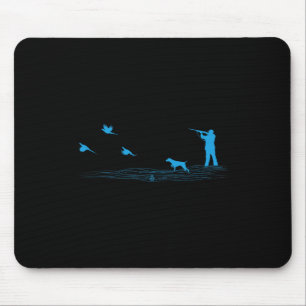 Flying Pheasant Graphic Upland Bird Hunter Hun Hun Mousepad