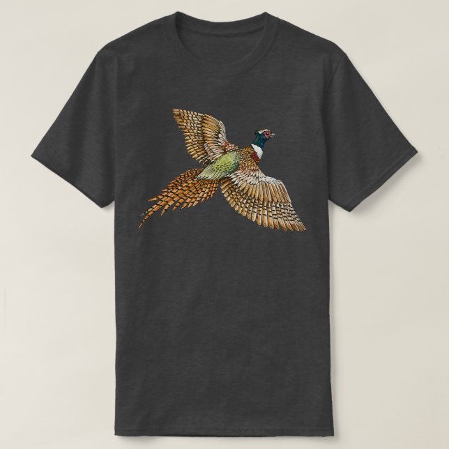 Flying Pheasant T-Shirt (Design vorne)
