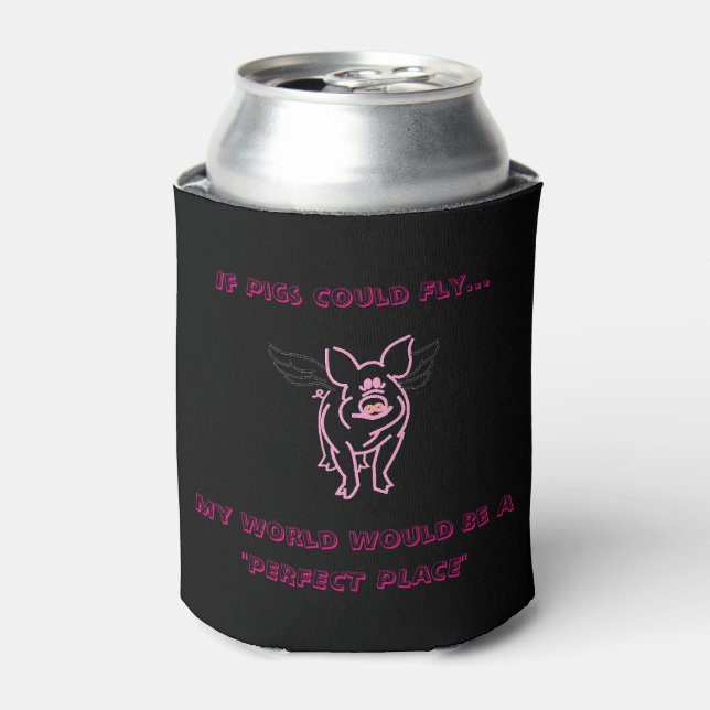 Flying Pig Custom kann kühler Dosenkühler (Kanne Vorderseite)