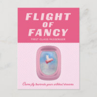 Flying Pig-Flight der Extravaganten Postkarte