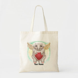 Flying Pig Love sac fourre-tout