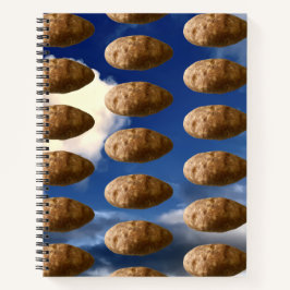 Flying Potatoes Space Potato Invasion Notizbuch