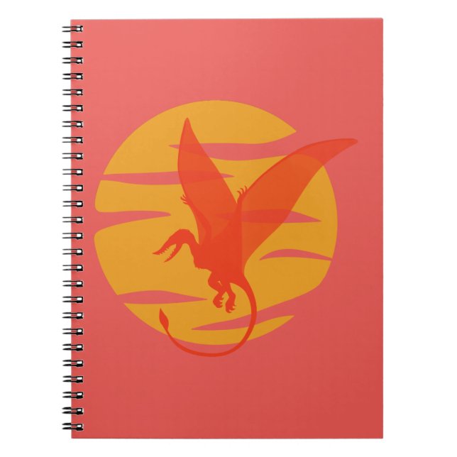 Flying Pterosaur Notizblock (Vorderseite)