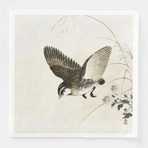 Flying Quail Paper Napkin Serviette