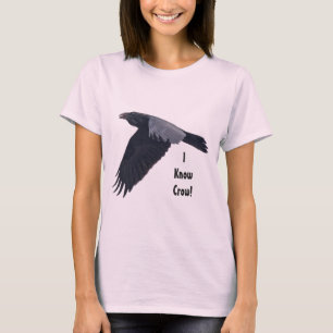 Flying Raven Crow Corvid-Lover-Design T-Shirt