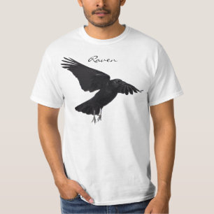 Flying Raven Startup Wildlife Art Shirt
