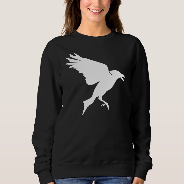 Flying Raven Sweatshirt (Vorderseite)