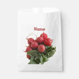 Flying Red Radish Bunch Geschenktütchen