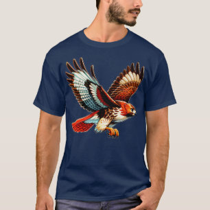 Flying Red Tail Hawk T-Shirt
