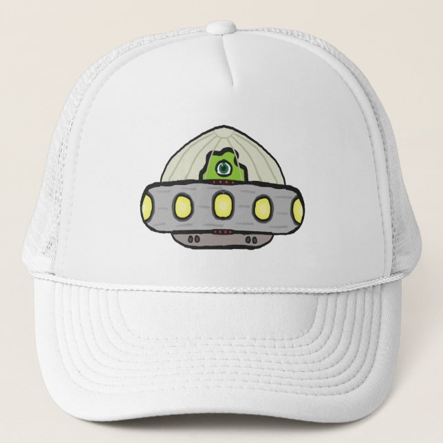 Flying Saucer Truckerkappe (Vorderseite)