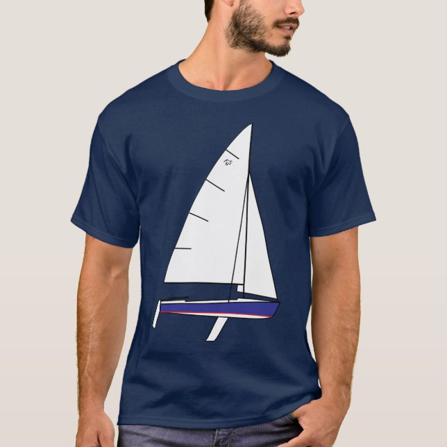 Flying Schotte Sailboat T-Shirt (Vorderseite)