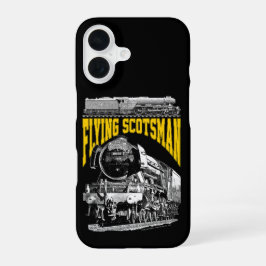 Flying Scotsman 1923 LNER Train. Steam Locomotive. iPhone 16 Hülle