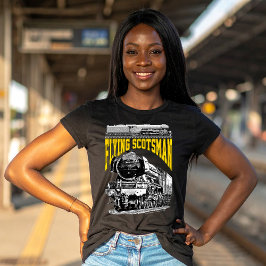 Flying Scotsman 1923 LNER Train. Steam Locomotive. T-Shirt