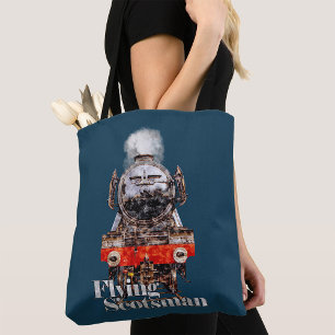 Flying Scotsman – Dampflokomotive-Illustration Tasche