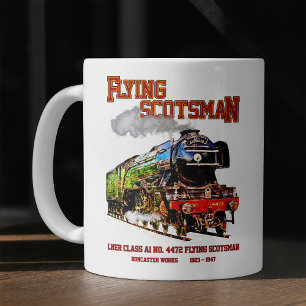 Flying Scotsman-Dampflokomotive Kaffeetasse