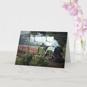 Flying Scotsman On The Mainline (5539) Karte