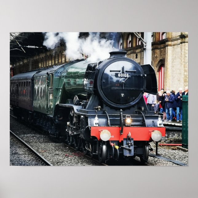 Flying Scotsman Print, Value Poster Paper (Matte) (Vorne)