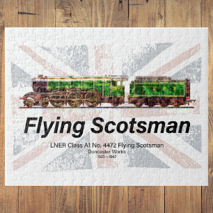 Flying Scotsman Steam Train English Locomotive