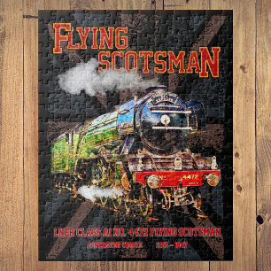 Flying Scotsman Steam Train English Locomotive