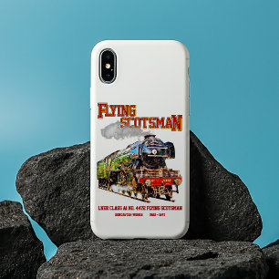 Flying Scotsman Steam Train English Locomotive iPhone 16 Hülle