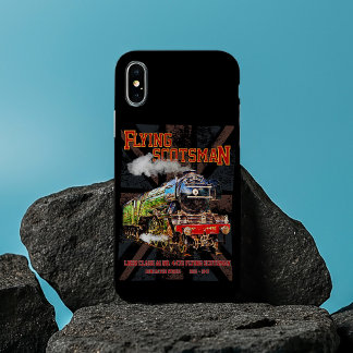 Flying Scotsman Steam Train English Locomotive iPhone 16 Hülle