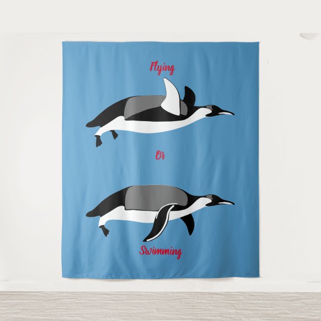 Flying Tapestry Wandteppich (Vorderseite)