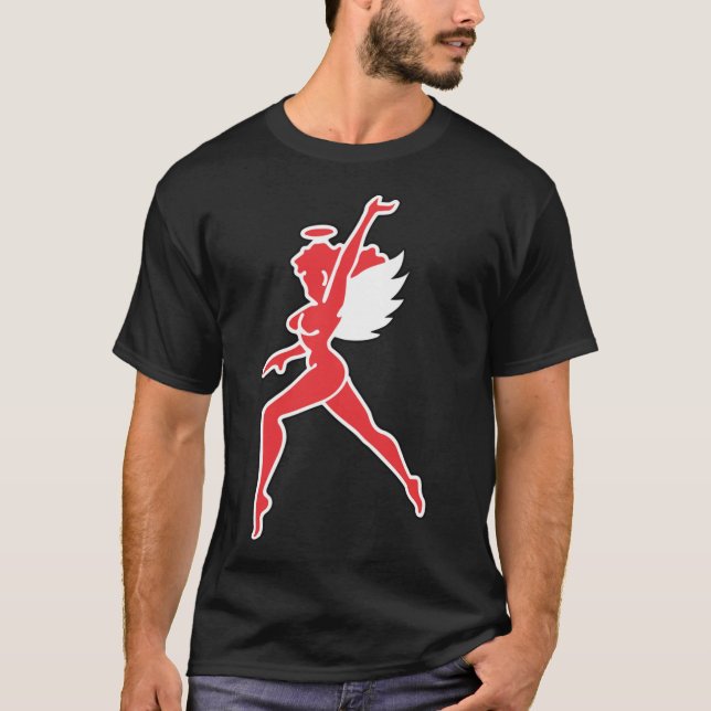 Flying Tigers WWII Angels Hell Logo Classic T-S T-Shirt (Vorderseite)