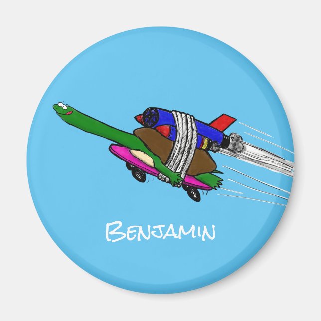 Flying Tortoise Magnet (Vorne)