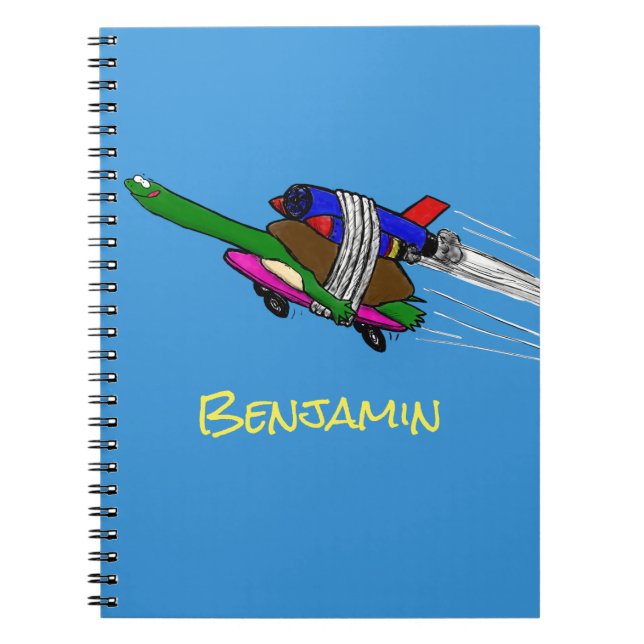 Flying Tortoise Notizblock (Vorderseite)