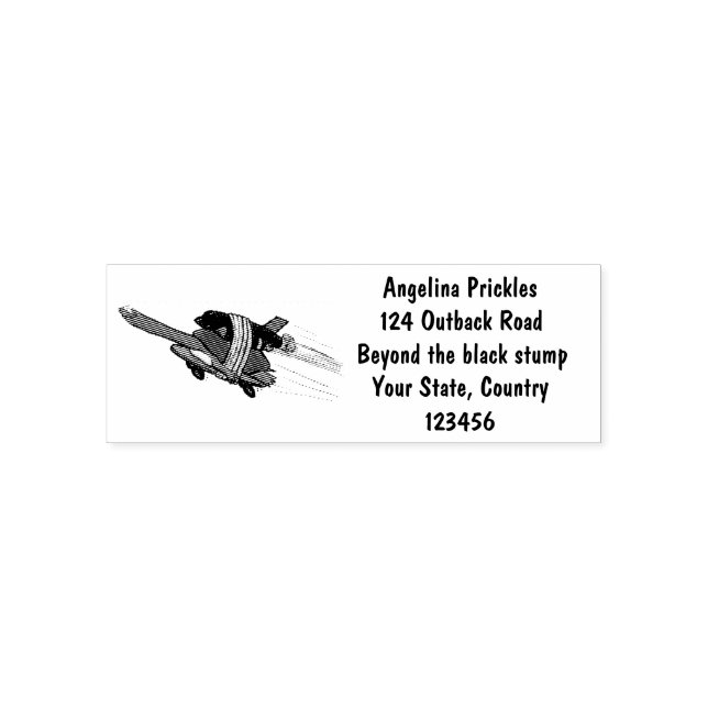 Flying Tortoise Permastempel (Design)