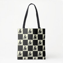 Flying Witch Black & Yellow Checkered