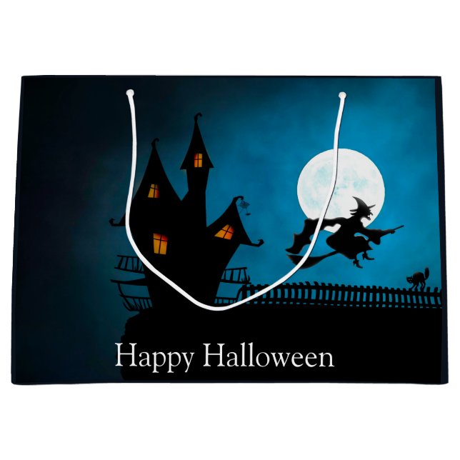 Flying Witch Große Geschenktüte (Vorderseite)