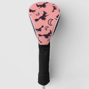 Flying witter zwischen Halbmond zu Halloween-Nacht Golf Headcover