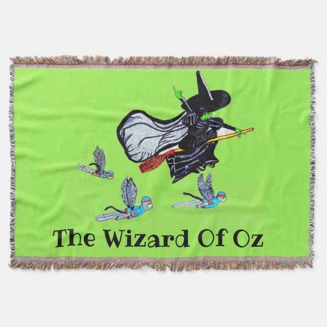 FLYING WIZARD OF OZ WICKED WITCH DECKE (Vorderseite)