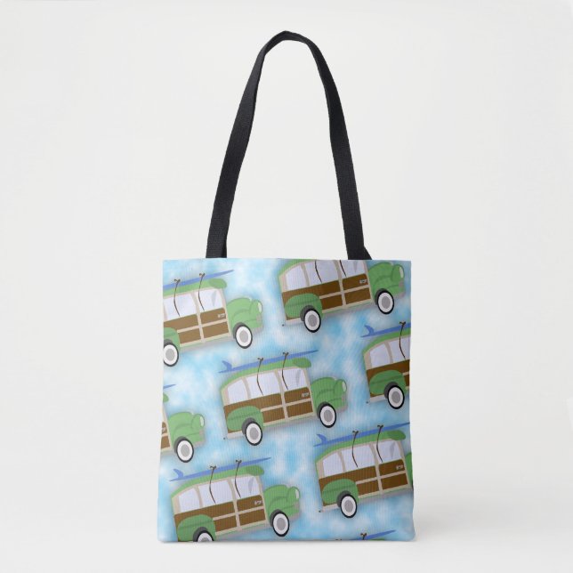 Flying Woodie Wagons Tasche (Vorderseite)