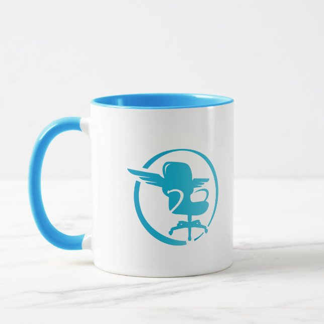 FlyJSim - tasse de Blue Two-tone Company (Gauche)