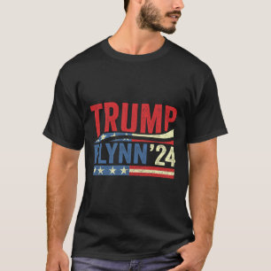Flynn 2024 Vizepräsident Zurück Amerikaner W T-Shirt
