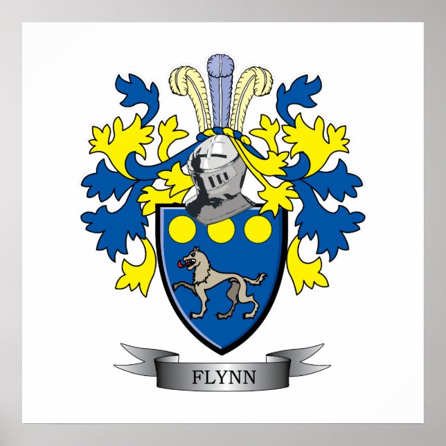 Flynn-Wappen Poster (Vorne)