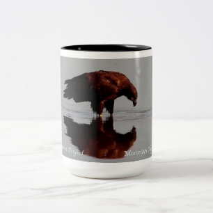 Flyway Dreaming: Adler Zweifarbige Tasse