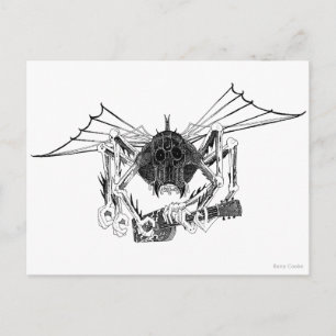 FLYWETA MIT GITAR POSTKARTE