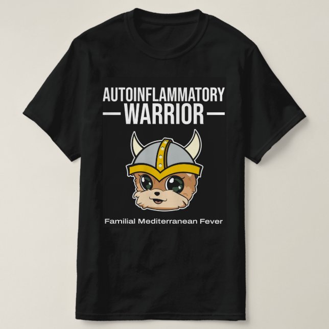 FMF Warrior mit Logo auf der Rückseite T-Shirt (Design vorne)