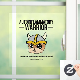 FMF Warrior Window Sticker