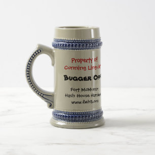 FMH3 Stein - schlauer Linguist Bierglas