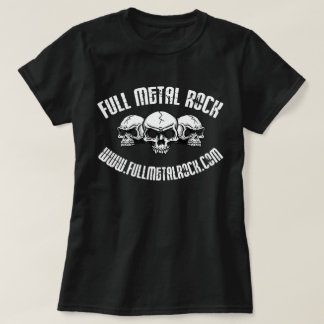 FMR T alte Skool Schädel-Logo-Damen T-Shirt