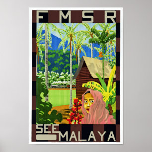 FMSR Siehe Malaya Poster