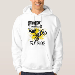 FMX Motocross Fliege Hoodie