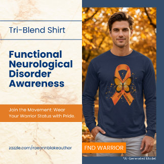 FND-Krieger-Bewusstseins-Langarm-Tri-Blend-Shirt Tri-Blend Shirt