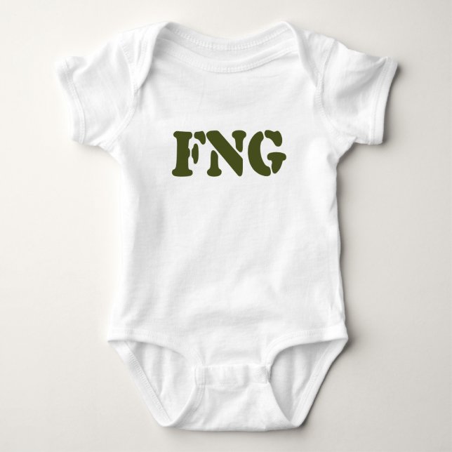 FNG BABY STRAMPLER (Vorderseite)